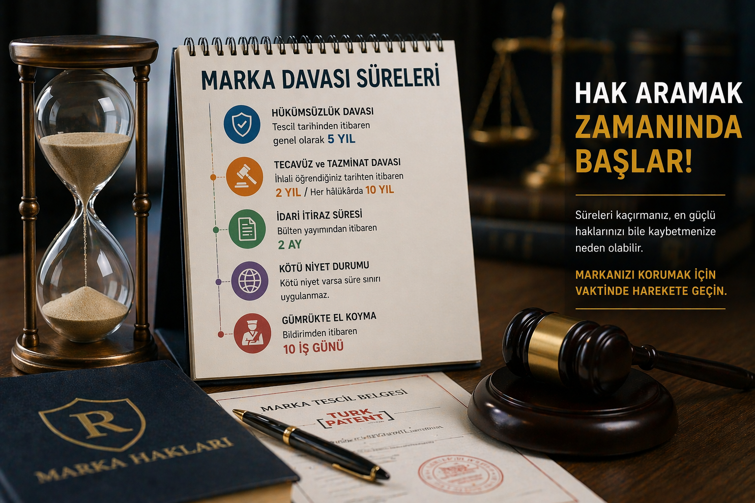 marka davası süresi