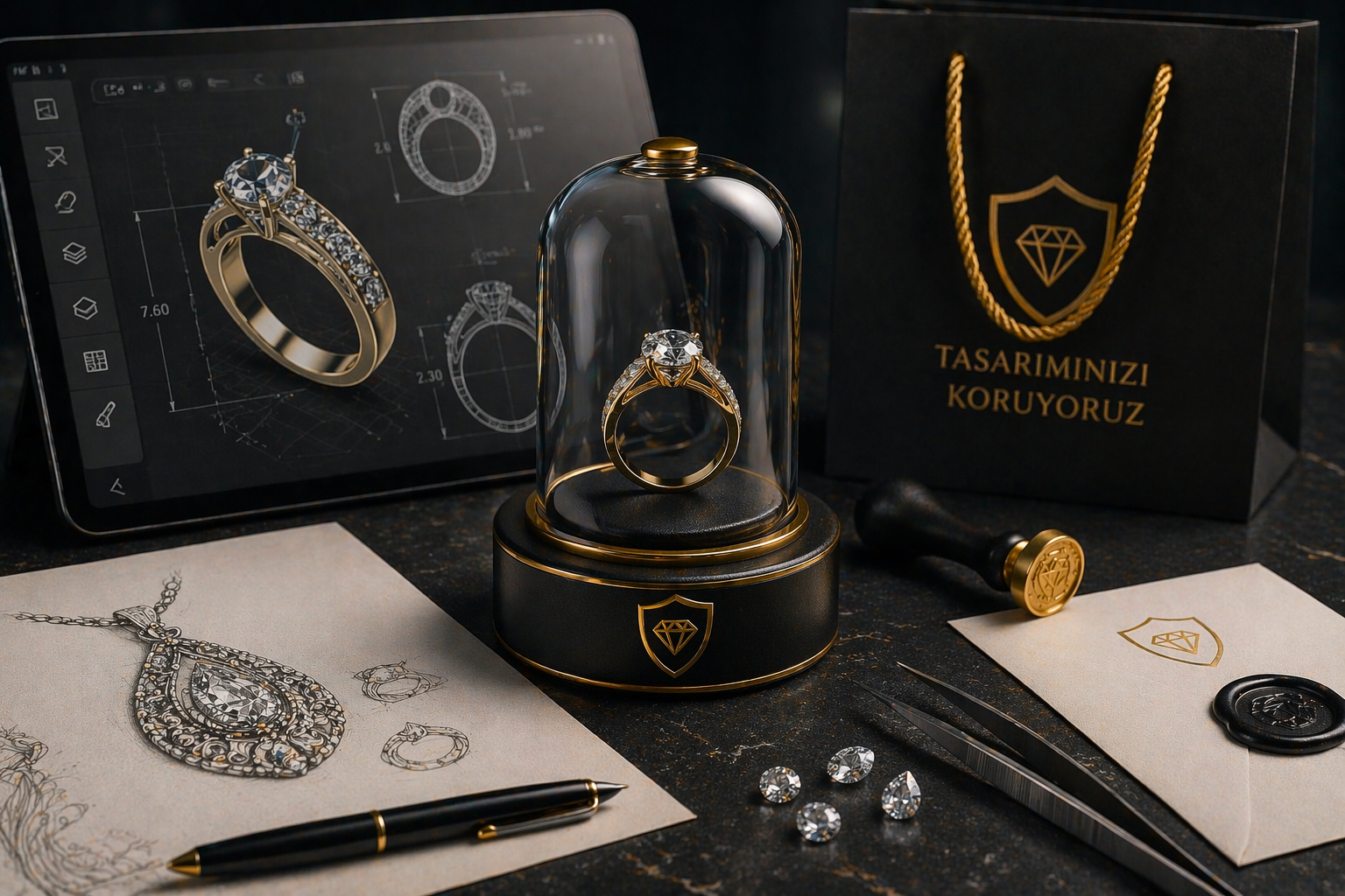 mücevher tasarımı tescili